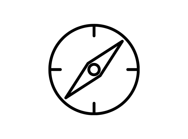 BW Compass graphic